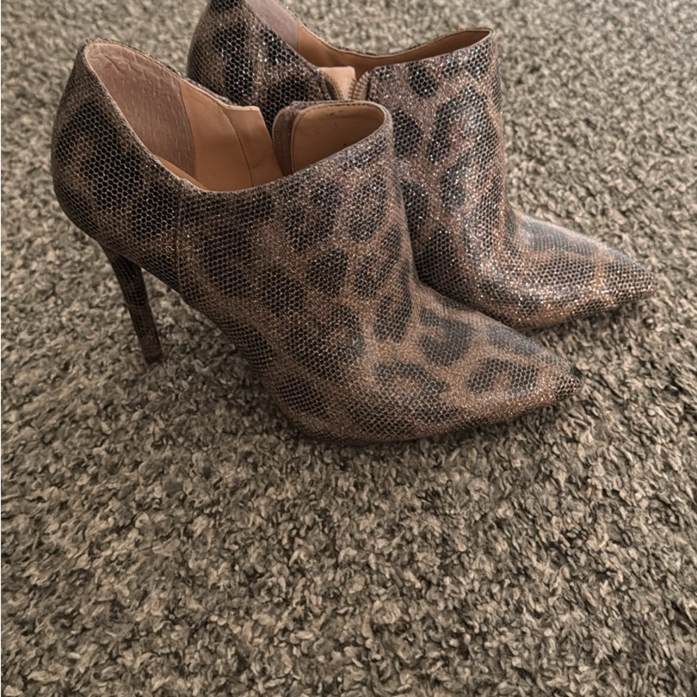 Jessica Simpson Leopard Print Heels